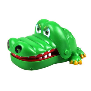 Mouth Dentist Bite Finger Toy Large Crocodile Pulling Teeth Bar Games Toys Kids Funny Toy For Children Gift