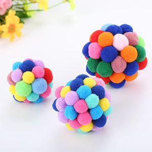 1PC Colorful Elastic Ball