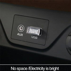 Car Accessories Interior Mini Car Atmosphere Light USB Wireless LED Car Interior Neon Ambient Lamp Car Interior Jewelry