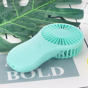 Mini Portable Pocket Fan Cool Air Hand Held Travel Cooler Cooling Mini Fans Power By 3x AAA Battery Office Outdoor Home Mini Fan