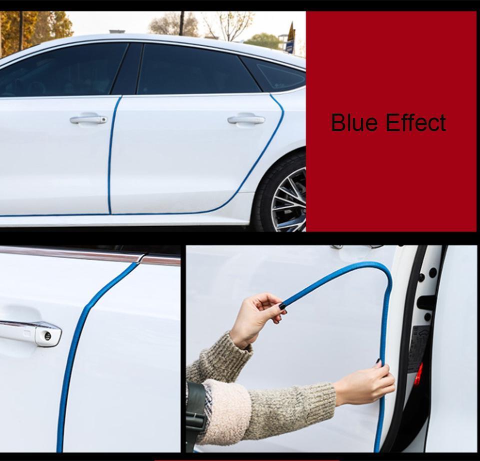 5m Car Door Bumper Protective Strip Car Decoration Interior Line Girl Car Accessories Car Pendant Dashboard Ornaments