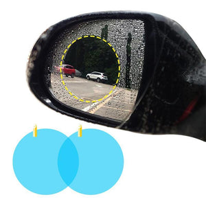 Rearview Mirror Car Accessories Interior Decoration Anti-Fog Membrane Waterproof Rainproof Window Protective Film
