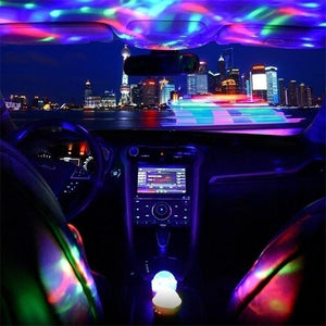 2019 NEW Multi Color USB LED Car Interior Lighting Kit Atmosphere Light Neon Colorful Lamps Interesting Portable Accessories