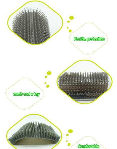 pet cat massage wall brush