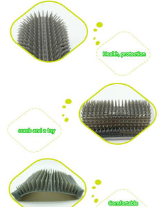 pet cat massage wall brush