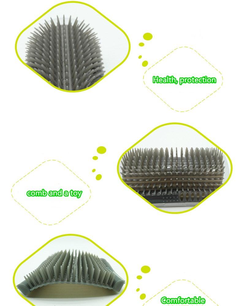 pet cat massage wall brush